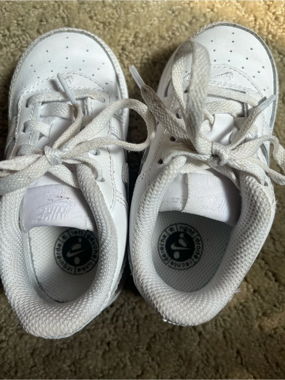7c Toddler Nike Air Force One - Picture 5 of 9